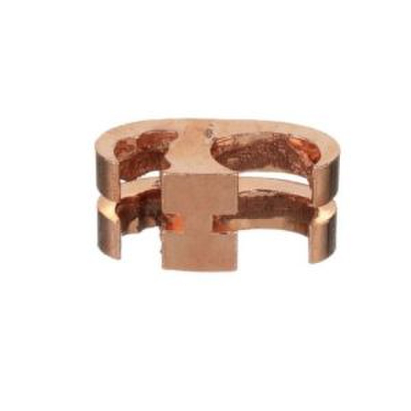 E Style earthing copper compression connector 150 to 150 sq mm